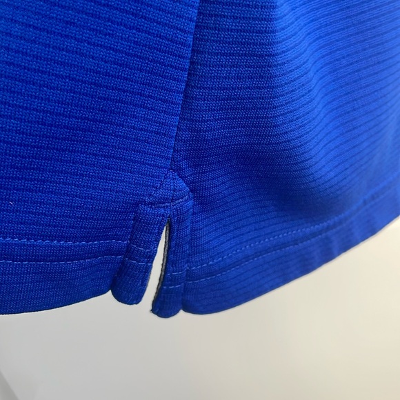 Under Armour Heat Gear mens loose fit blue s/s polo shirt EUC - Picture 5 of 10